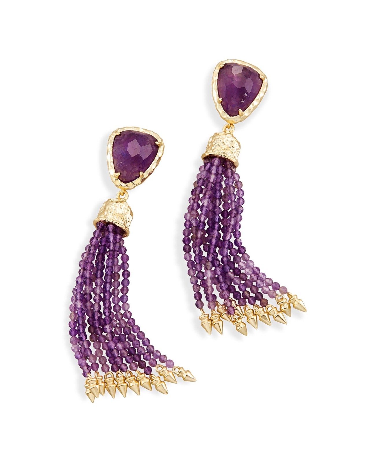 Pantone S 2018 Color Of The Year Around Lenox The Blossom Statement Earrings Are Available In Other Colors And Gemstones But Right Now We Have Our Eyes Set On These Ultra Violet Amethyst Variety